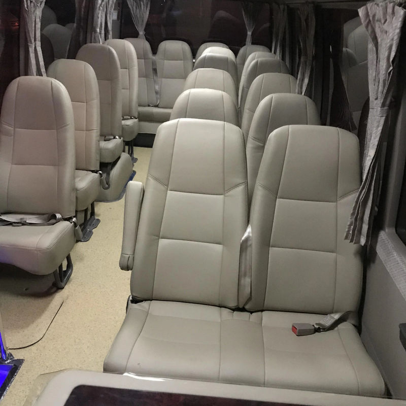 Second Hand 22 to 30 Passenger Seats Toyot Coaster Bus with Front Mounted Diesel Engine