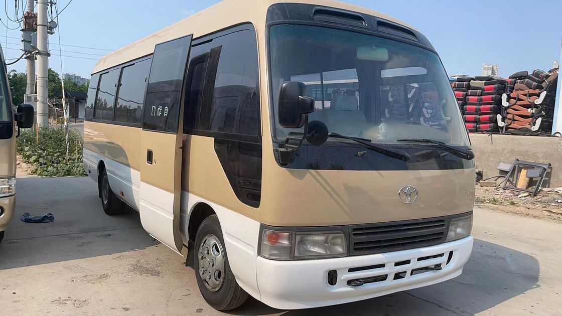 Affordable Used Toyota Coaster Bus with 30 Seats and Diesel Engine in Good Condition