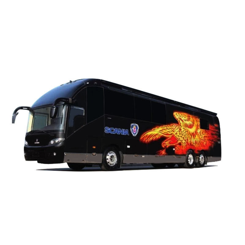 59 Seats Used Coach Bus 6126 with Rear Engine and Diesel Fuel Type at Affordable