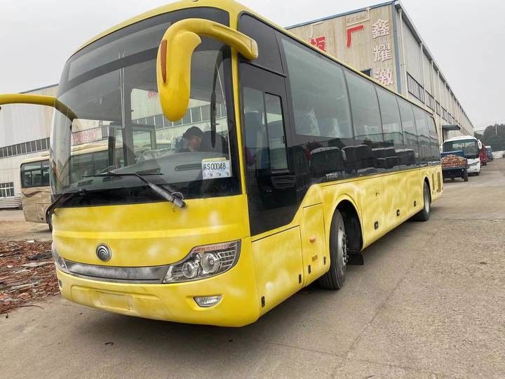 Left Drive Diesel Engine 70 Seaters Used Coach Bus Euro 3 Optional Power Steering