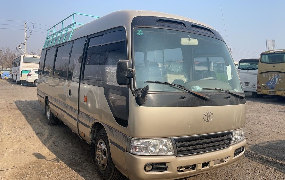 Refurbished 23 6 Seats Capacity Toyota Coaster Bus Used with 15B-FT Engine Model