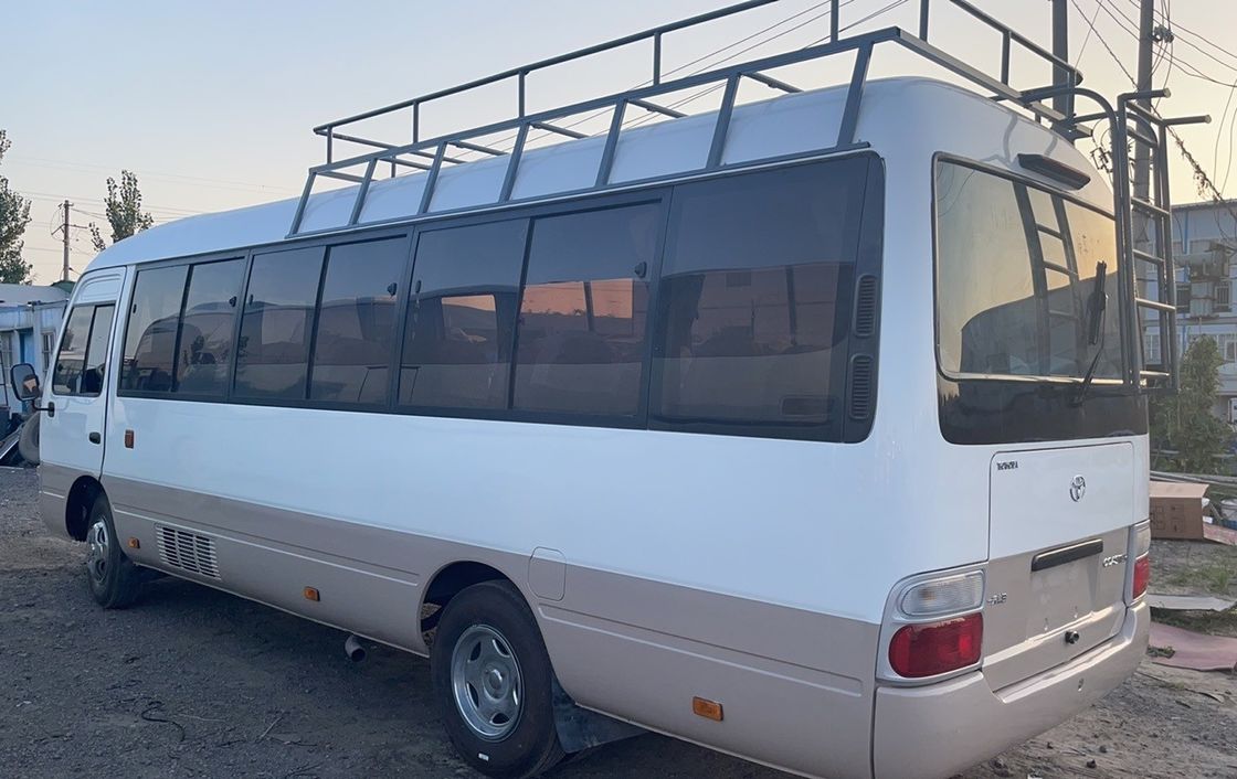 Refurbished 23 6 Seats Capacity Toyota Coaster Bus Used with 15B-FT Engine Model