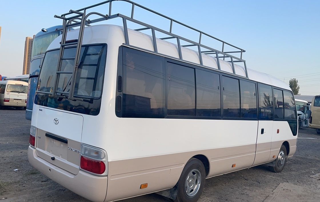 Refurbished 23 6 Seats Capacity Toyota Coaster Bus Used with 15B-FT Engine Model