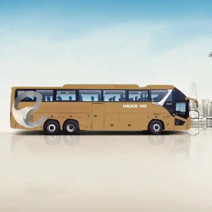Luxury Diesel 50 Seats Passenger Bus Coach Bus with LHD Drive Type and Engine Capacity 8L