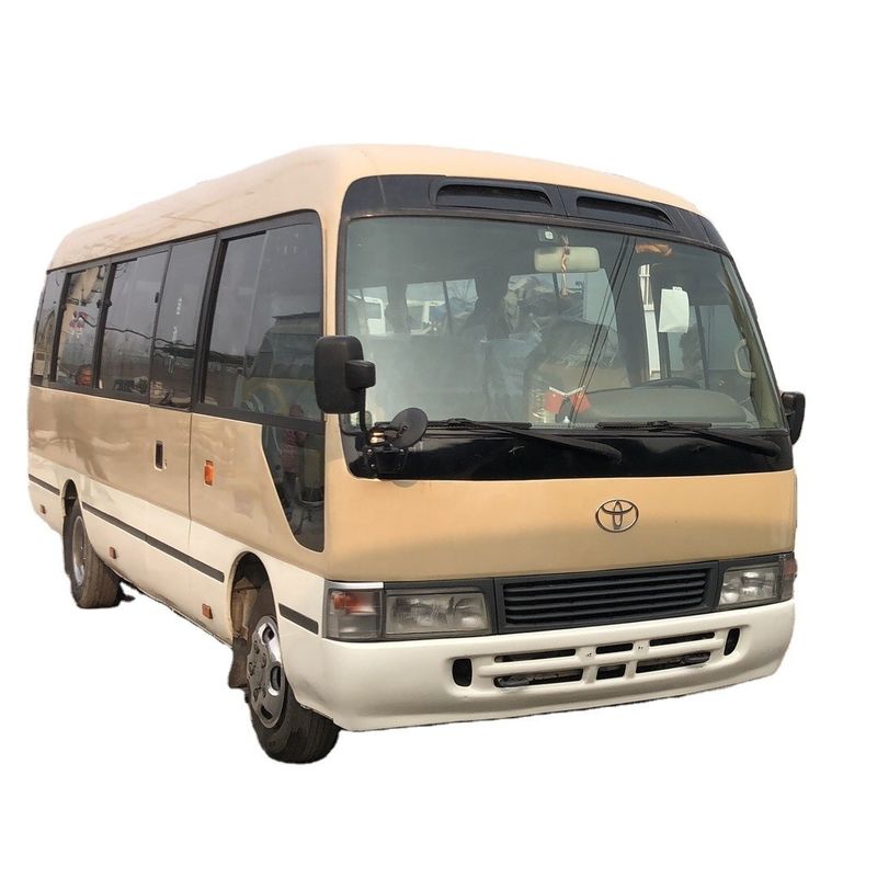 Manual Transmission 25 Seater 30 Seats Diesel Engine Used Coaster Bus 7005*2040*2785