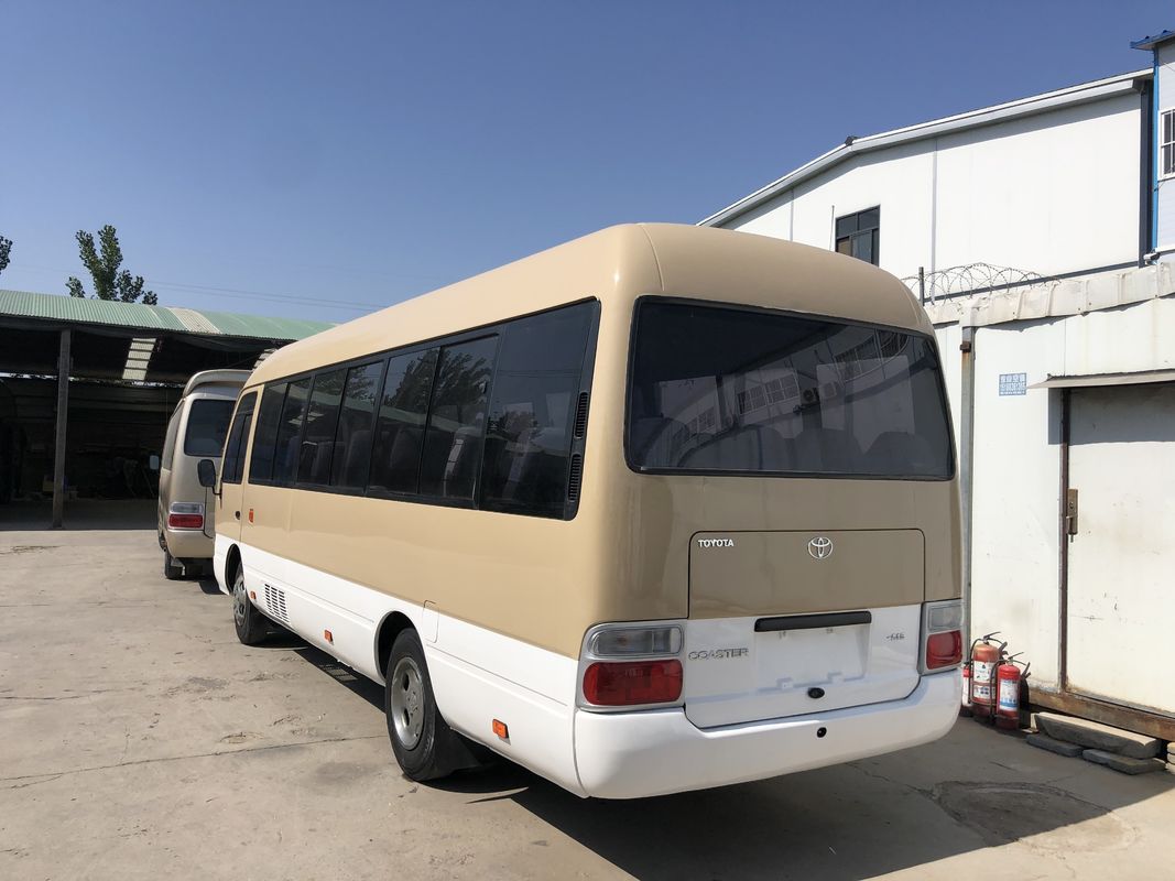 Manual Transmission 25 Seater 30 Seats Diesel Engine Used Coaster Bus 7005*2040*2785
