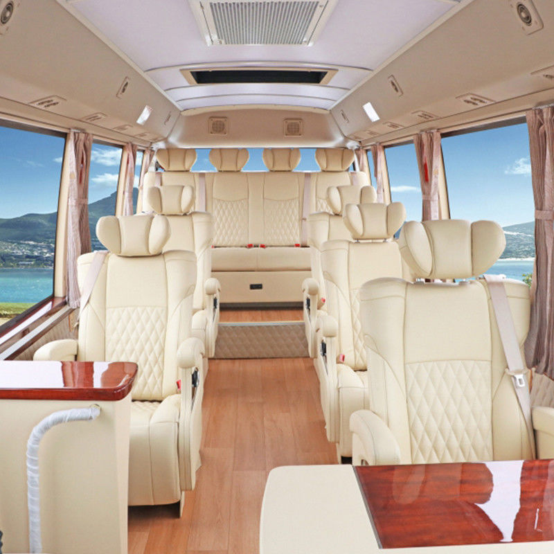 Coaster Bus with Max Speed of 100km/h and Classic Diesel Engine Model 7145x2050x2820mm