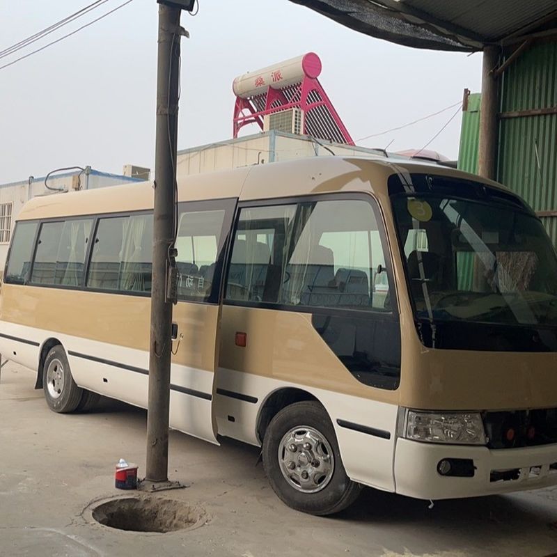 DF5S410 Gear Box and 300L Oil Tank Customized 19-29 Seats Off Road Diesel Coaster Bus
