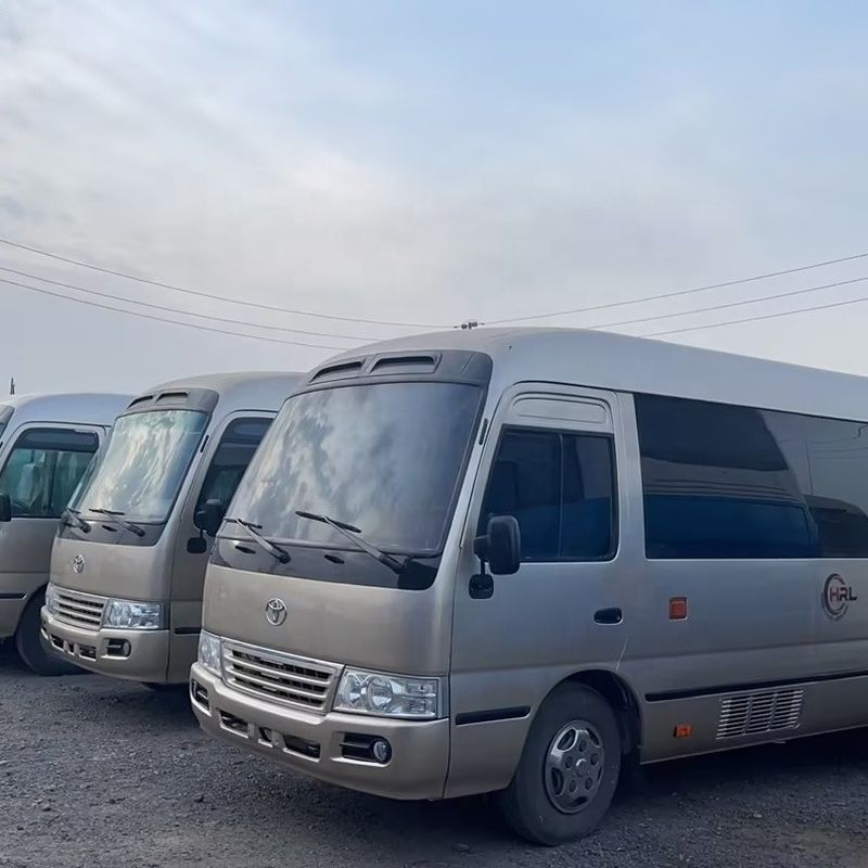 Good Condition 30 Seats Used Coaster Bus with Diesel Fuel Type Manual Transmission