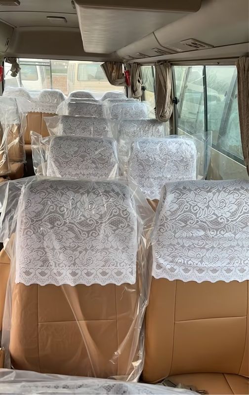 Good Condition 30 Seats Used Coaster Bus with Diesel Fuel Type Manual Transmission