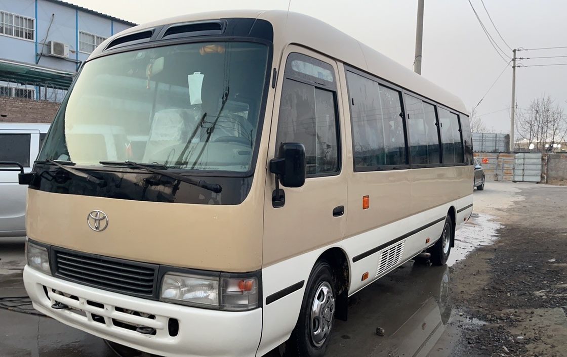 Max Speed 91 110 km/h Diesel EQ6701LHT Used Toyota Coaster Buses Bus Model EQ6701LHT