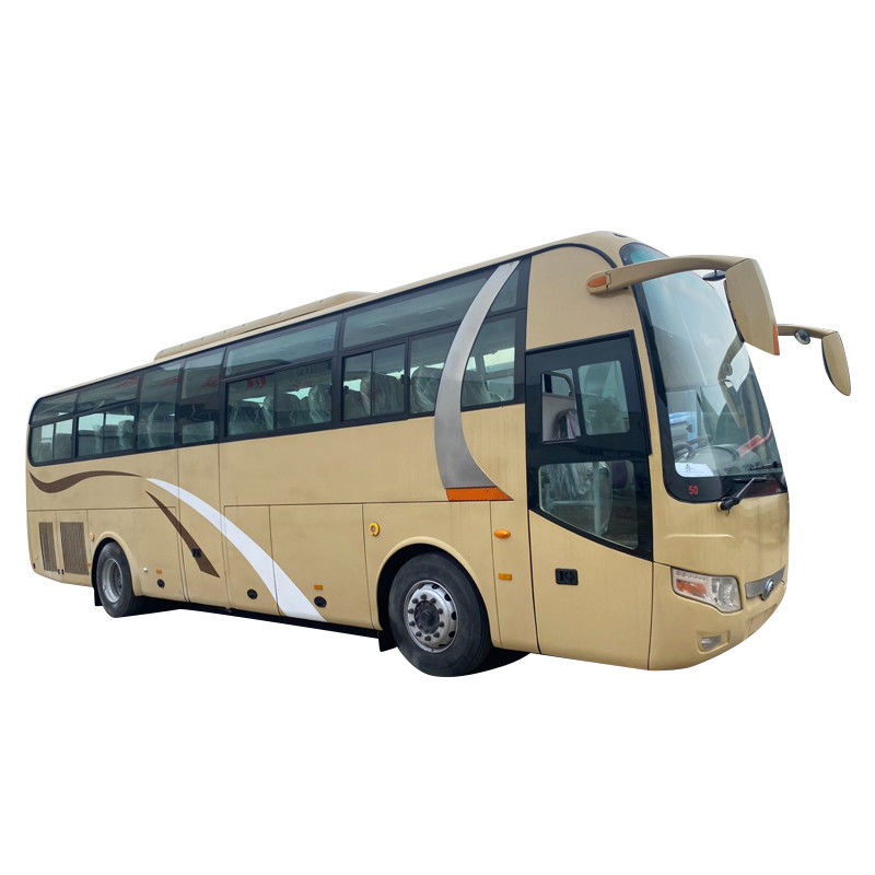 Leaf Spring Suspension 35 Seater Used Coach Bus with Power Steering and Luxury Seats