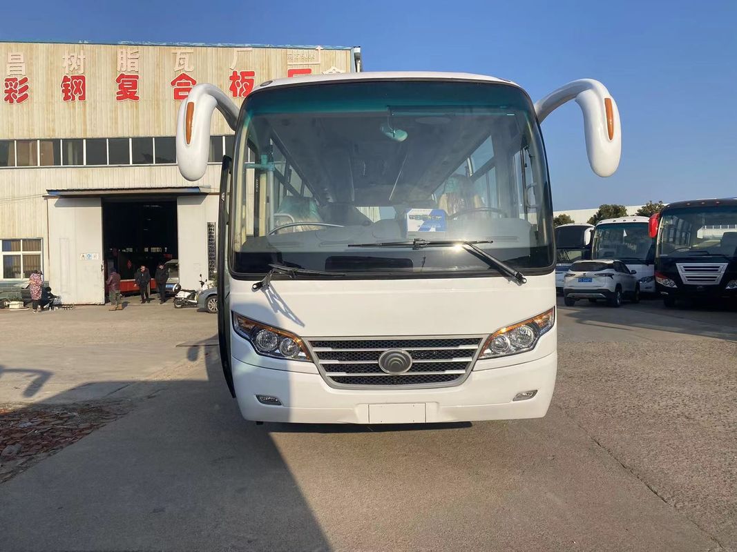 Leaf Spring Suspension 35 Seats Left Hand Drive Passenger Bus for Country Markets
