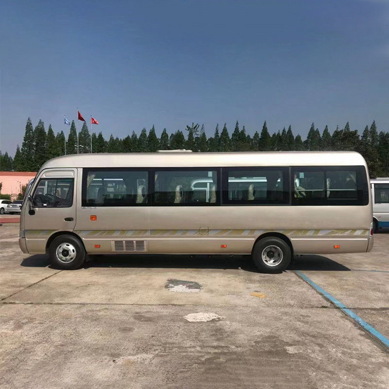 Manual Transmission Type 24-30 Seats Diesel Engine Coaster Mini Bus for Luxury Passenger