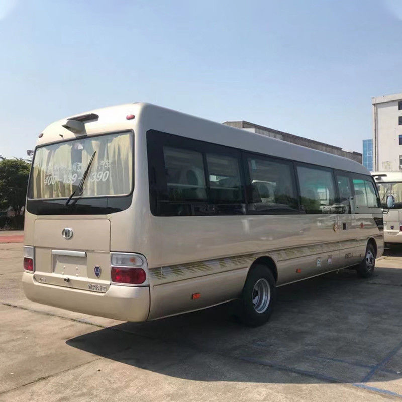 Manual Transmission Type 24-30 Seats Diesel Engine Coaster Mini Bus for Luxury Passenger