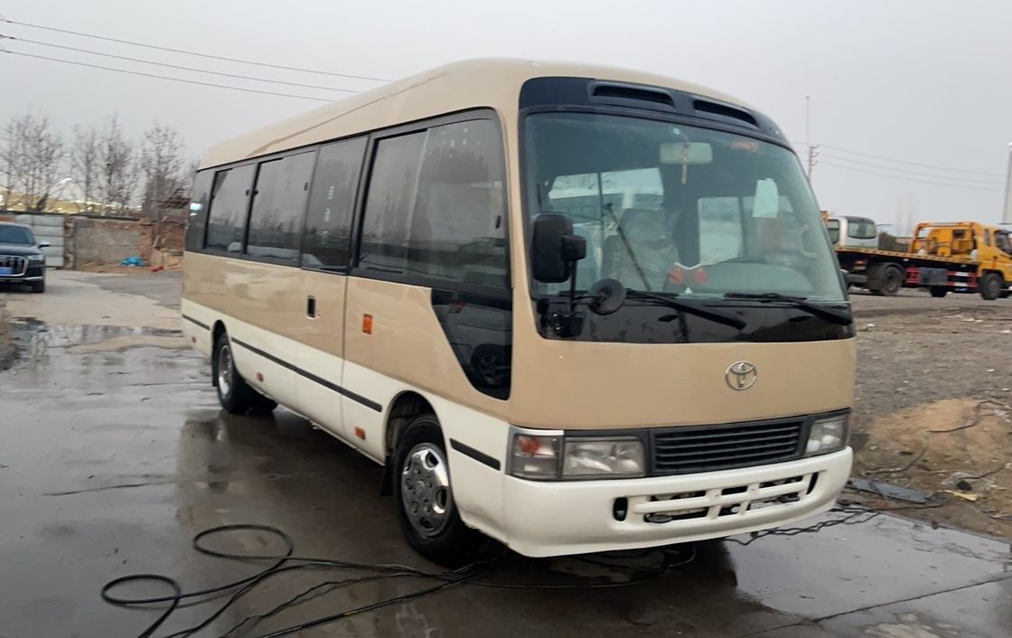 V6 4.0 6GR 2.7L VVT-I Engine Used Coaster Bus with 30 Seats in Excellent Condition