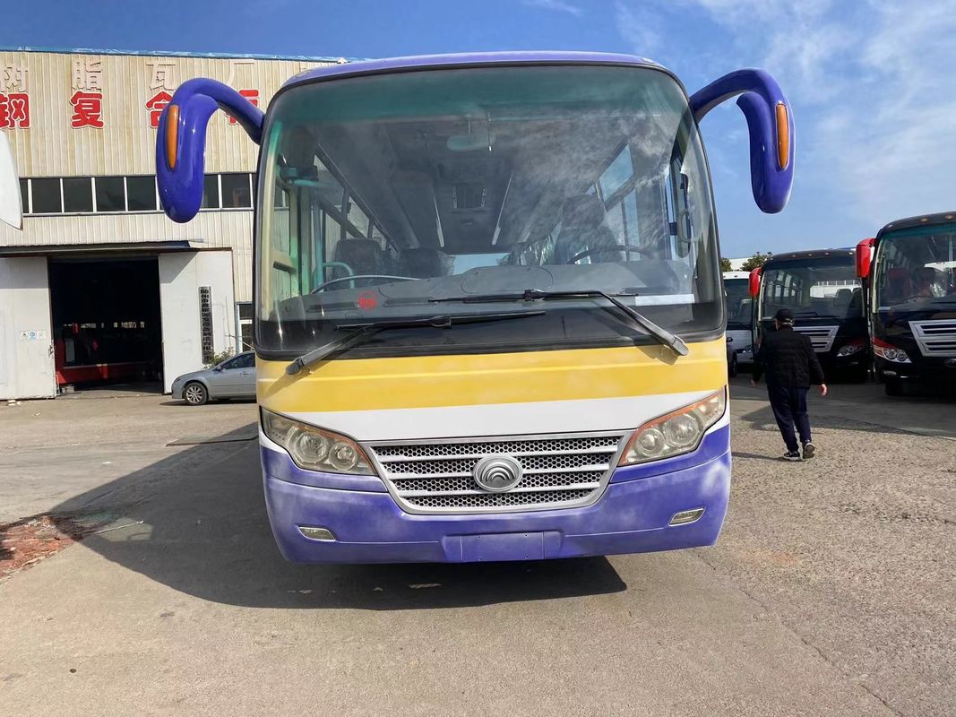 45 Seater Youtong Tour Coach Bus with Toilet and Manual Transmission at Good Prices