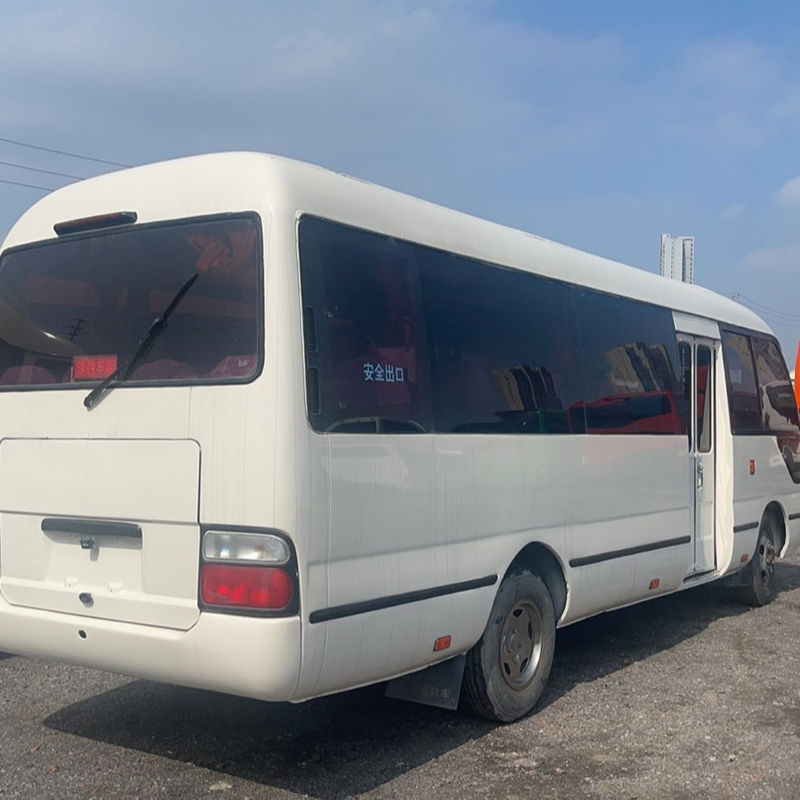 Max Power of 113/5200 kW Tourist Luxury Bus Used 7m 6 Cylinder Toyota Coaster Bus