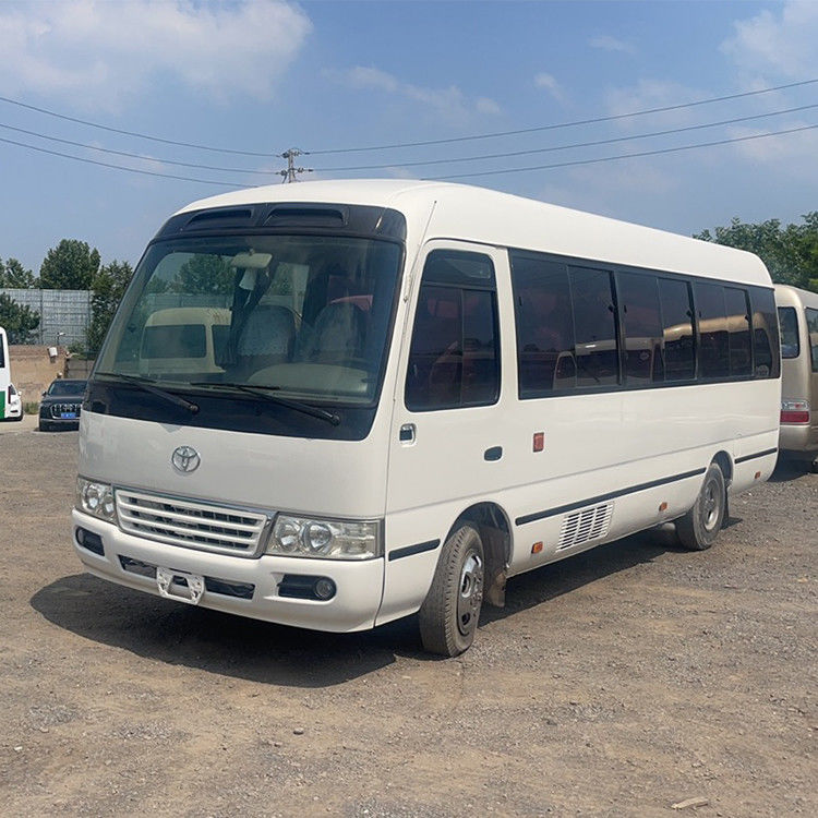 Design 30 Seater Toyo Ta Coaster Bus with 4L Engine Capacity and 113/5200kw Max Power