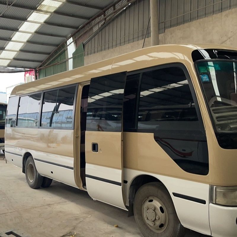 7.00R16 Tire Customized Seats for Toyo ta Coaster Buses from EQ6701LHT 19-30 Seater