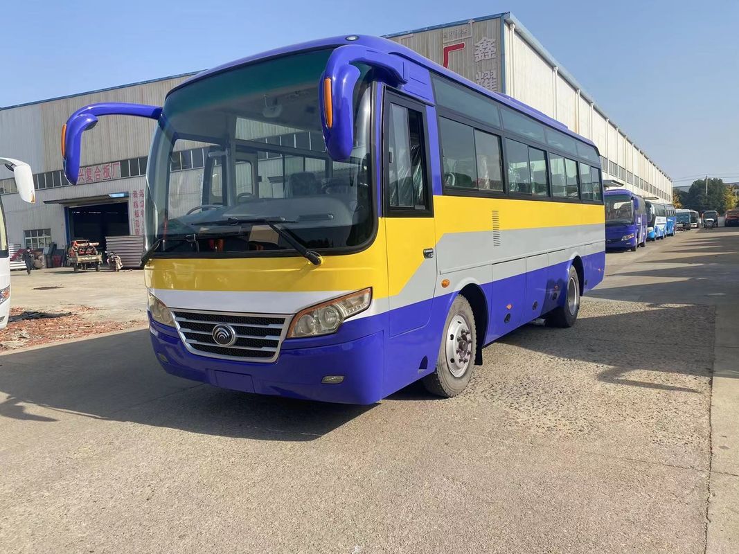 Luxury 45 Seater Used Coach Buses Good Condition Bus Coach with Leaf Spring Suspension