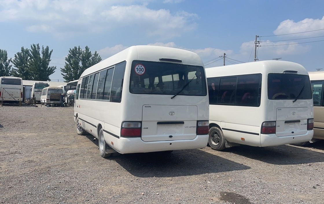 30-Seater Toyo ta Coaster Bus with 9.00R20 Tires and Comfortable Seating Capacity