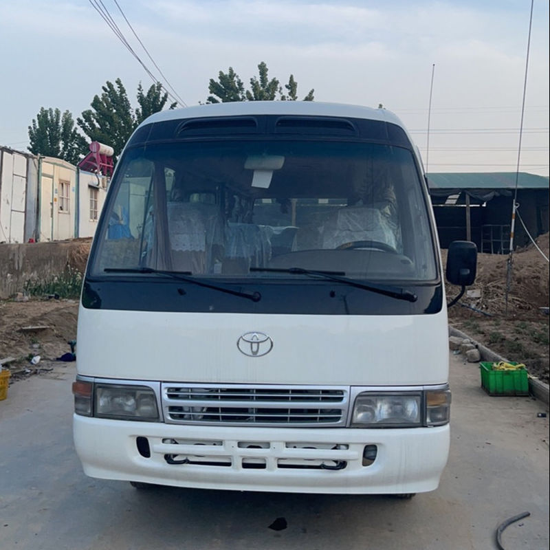 Customer's Requirement 2019 Toyota Coaster Bus with 25 Seating Capacity and LHD Diesel