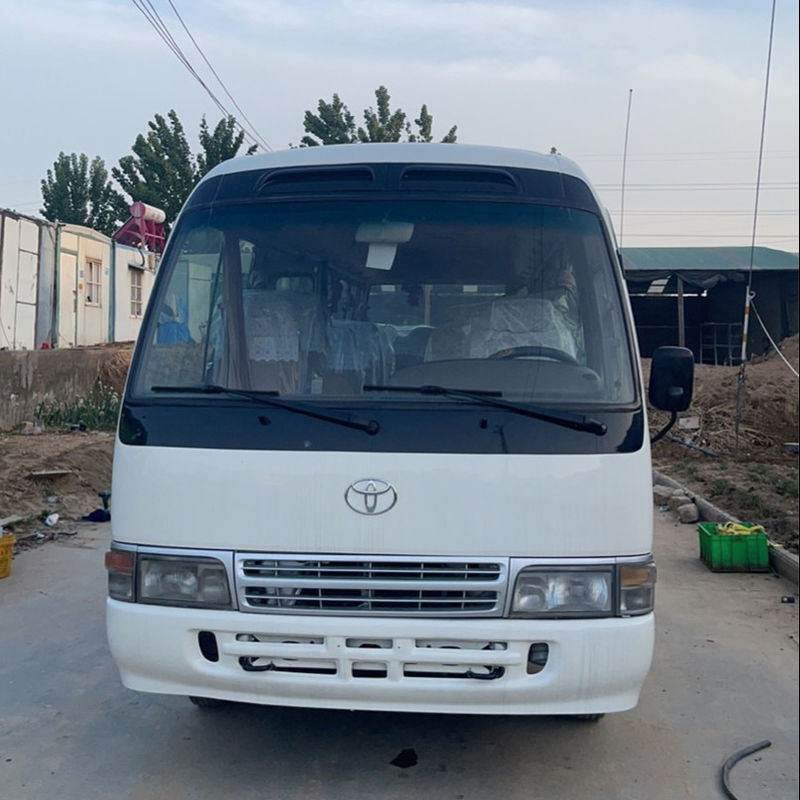 30 Seater Manual Transmission Toyota Coaster Bus with 4L Engine Capacity and Deisel Fuel