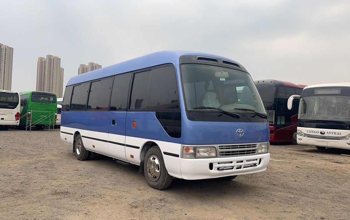 Euro 3 Emission Standard Used 30 Seater Diesel Coster Bus for Transport
