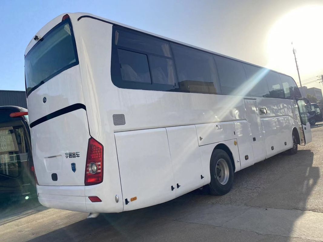 Comfortable 65 Seater Bus Coach with 6 8L Engine Capacity and Leaf Spring Suspension