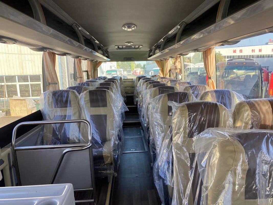 Comfortable 65 Seater Bus Coach with 6 8L Engine Capacity and Leaf Spring Suspension