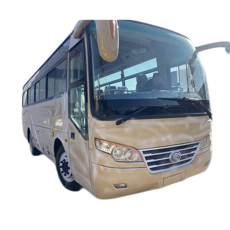 Left Hand Drive Coach Buses 30-35 Seats Euro 3 Emission Standard 6-8L Engine Capacity