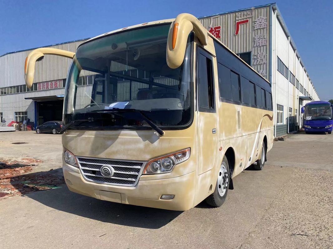 Left Hand Drive Coach Buses 30-35 Seats Euro 3 Emission Standard 6-8L Engine Capacity