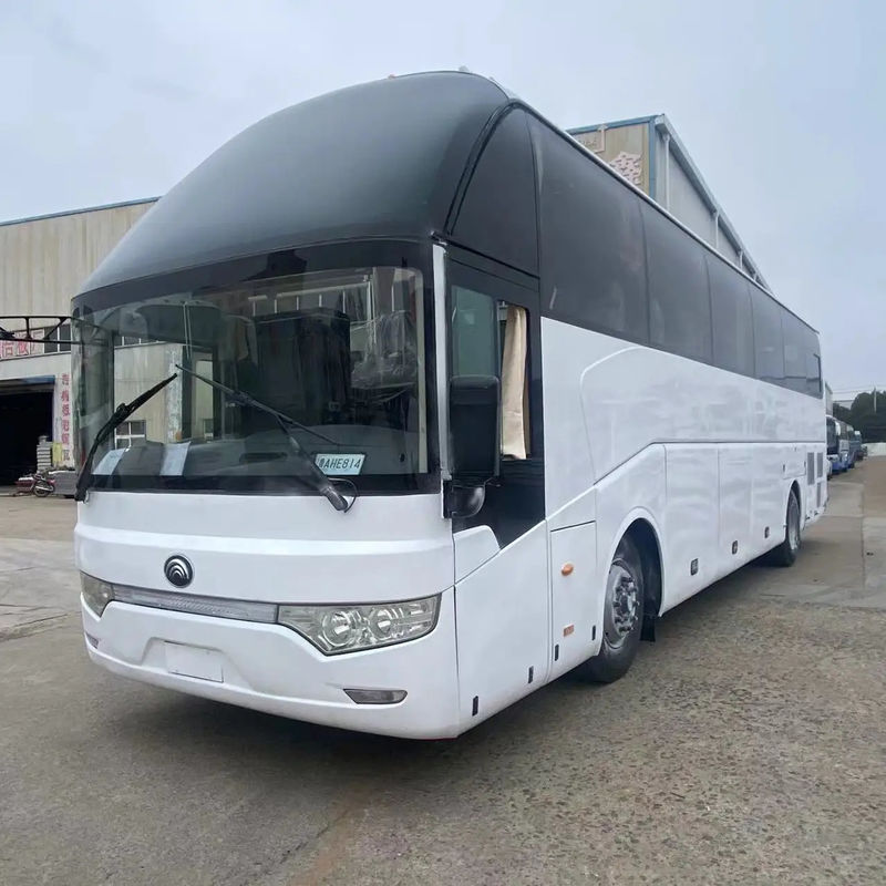 Power Steering 60 Seats Used Bus Euro 3 Emission Standard 65 Seater Luxury Coach Bus
