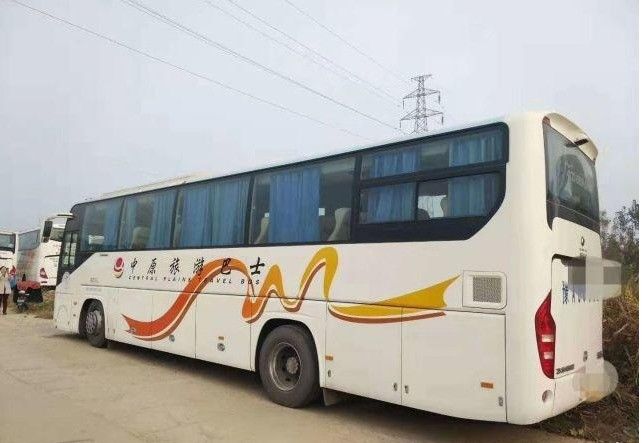 55 Seater Left Hand Drive Diesel Passenger Bus with 53 1 1 Seats and Max Speed 91-110km/h