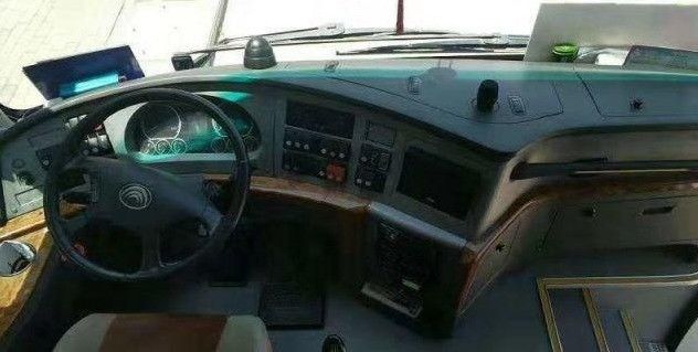 55 Seater Left Hand Drive Diesel Passenger Bus with 53 1 1 Seats and Max Speed 91-110km/h