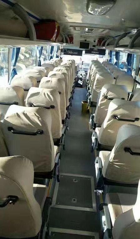 55 Seater Left Hand Drive Diesel Passenger Bus with 53 1 1 Seats and Max Speed 91-110km/h