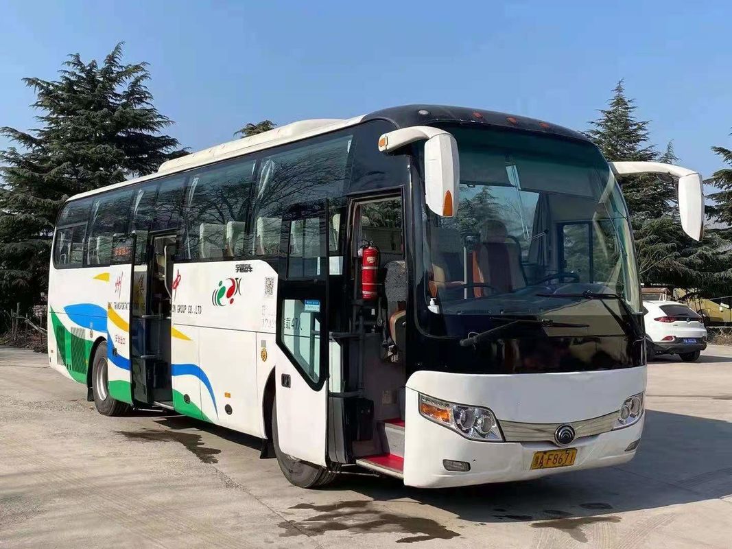 Customized Used Passenger Bus 47 Seats LHD Coach Bus with and Diesel Engine Capacity 8L