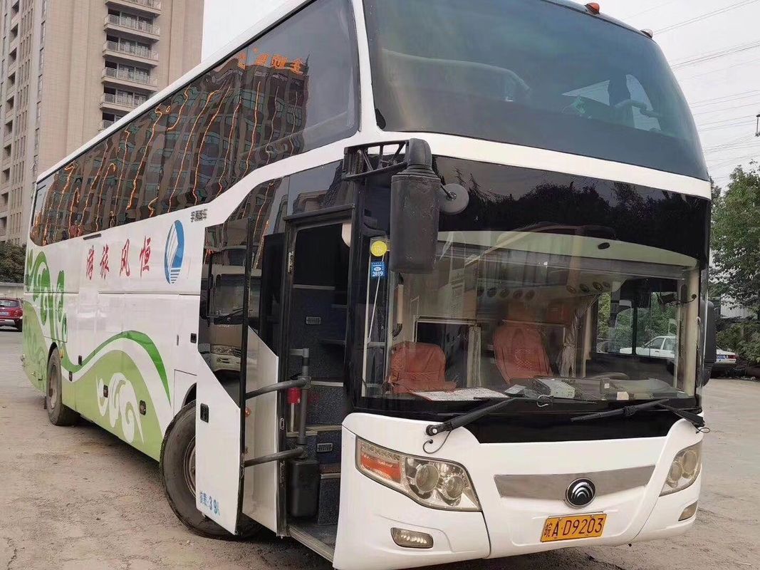 60-70 Seats Popular Left Hand Drive Used Bus Coach with Running and Engine Capacity 8L