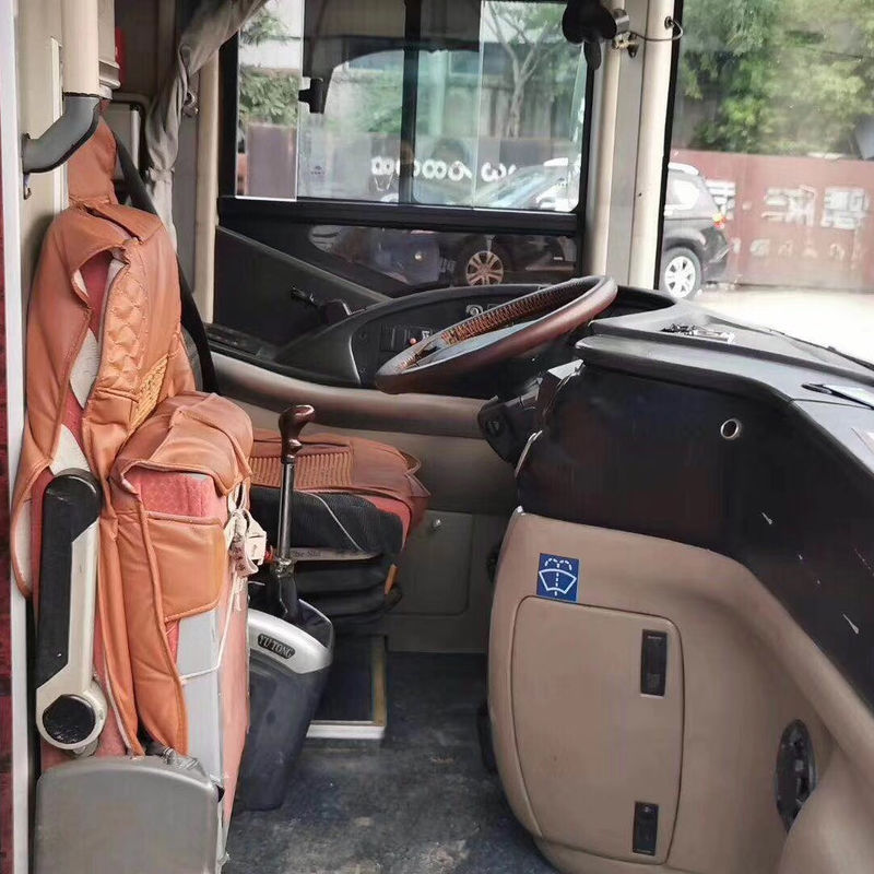 60-70 Seats Popular Left Hand Drive Used Bus Coach with Running and Engine Capacity 8L