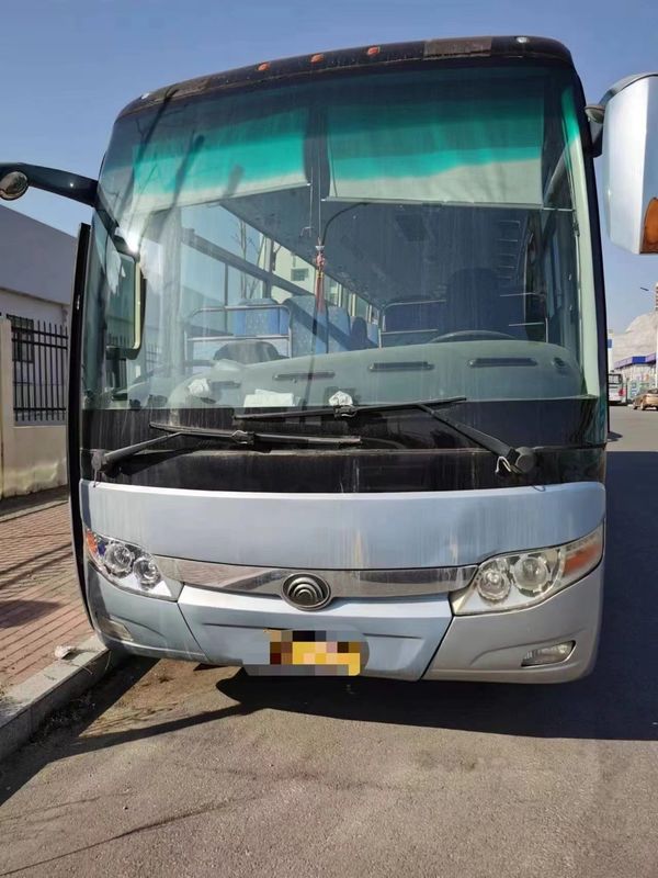 Euro 2 Emission Standard 65 Seats Used Coach Buses with Sliding Windows and UL Clutch