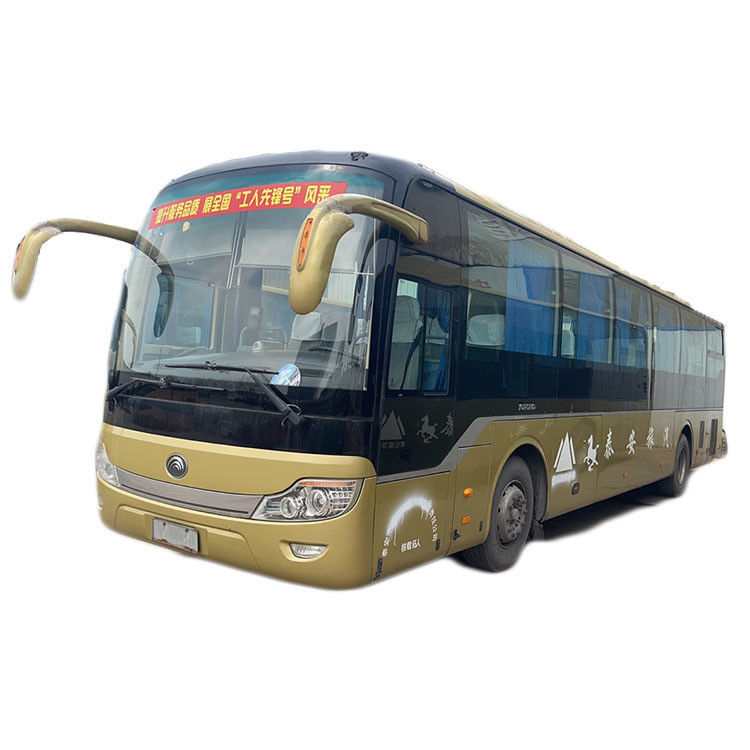 Used 65 Seats Coach Buses with Rear Engine and Manual Transmission Type at Affordable