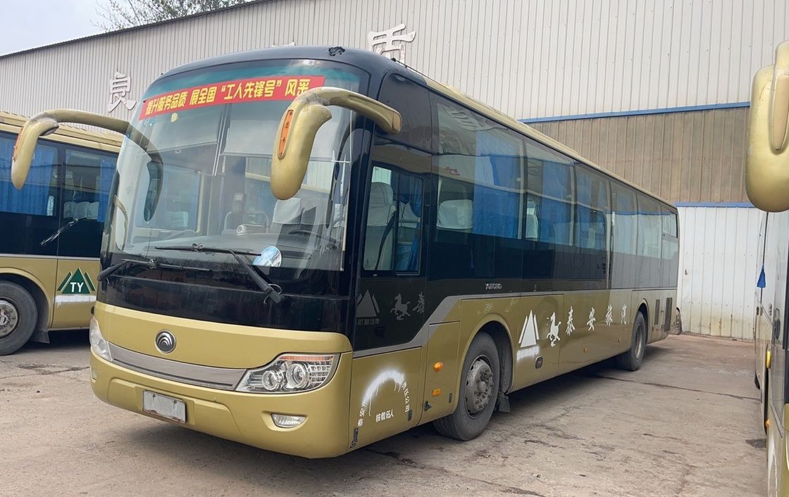 Used 65 Seats Coach Buses with Rear Engine and Manual Transmission Type at Affordable