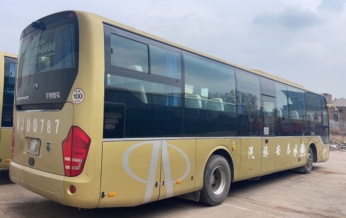 Used 65 Seats Coach Buses with Rear Engine and Manual Transmission Type at Affordable
