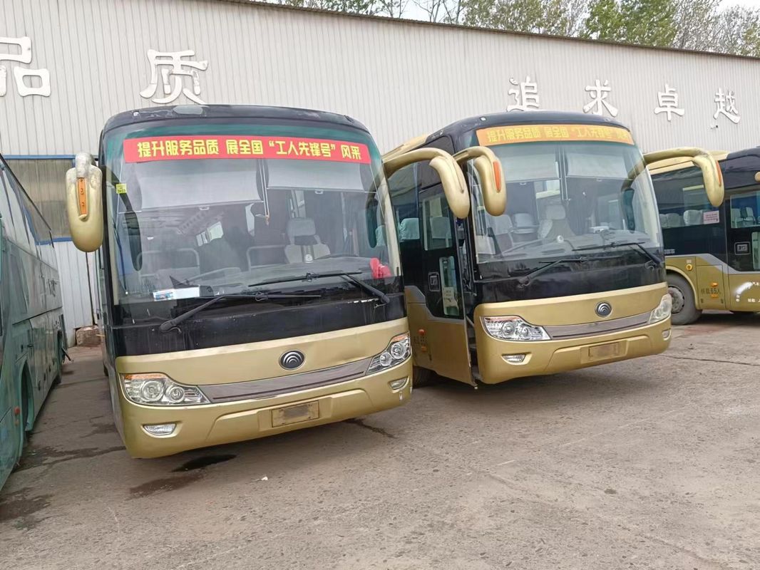 Used 65 Seats Coach Buses with Rear Engine and Manual Transmission Type at Affordable
