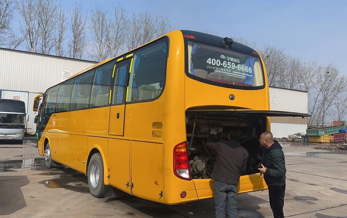 Second Hand Buses for Commuting 51 Seats Used Coach Bus Fine Left Hand Drive Sale