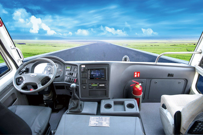 Manual Transmission 50 Seater Luxury Diesel Tourist Coach Bus Higer Used Bus for Tourist