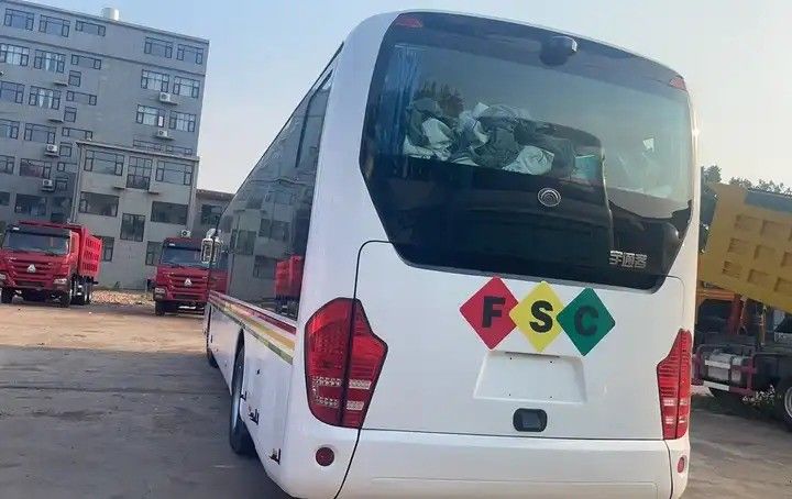 50 Seats Manual Youtong Bus in South Africa Used Bus Luxury Coaches in Good Condition