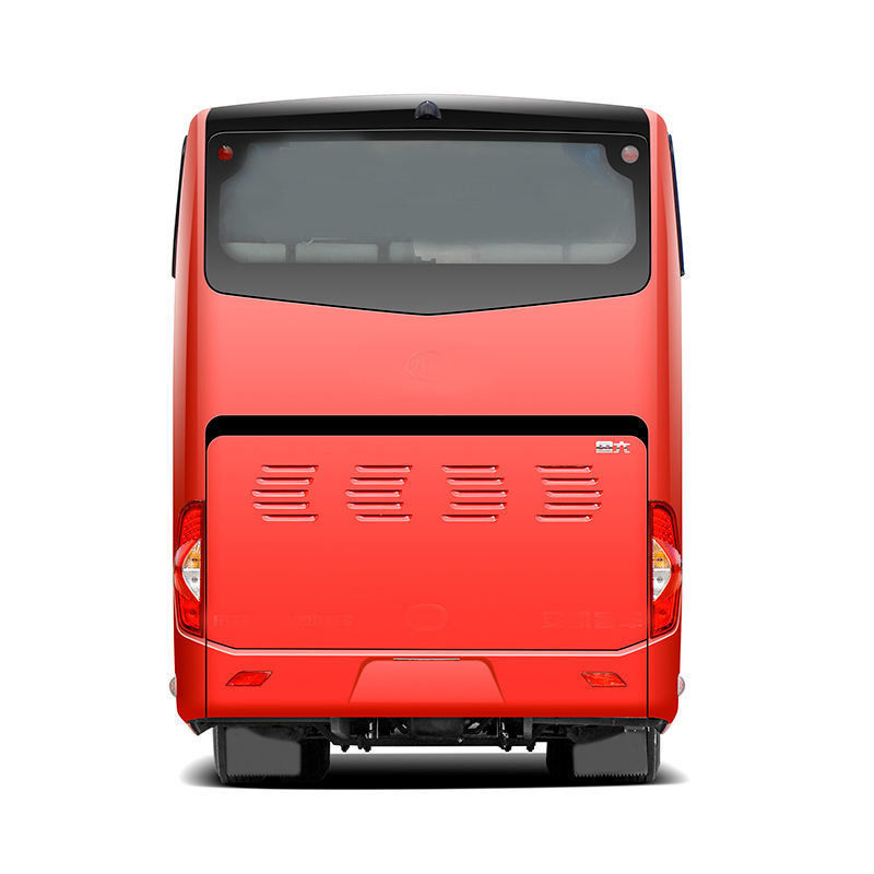 Rear Axle 13T/Drum Brake Luxury 50 60 Seater Passenger Bus with 6080mm Wheelbase