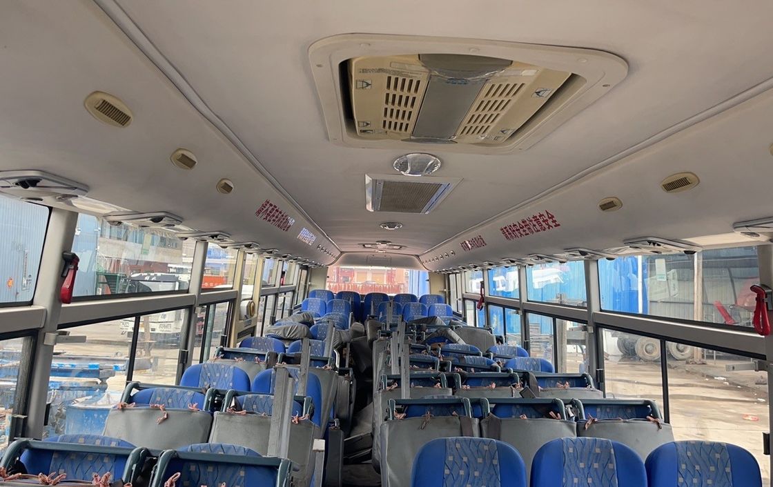 Used 65 Seats Coach Bus Left Hand Driver Suitable for Group Transportation